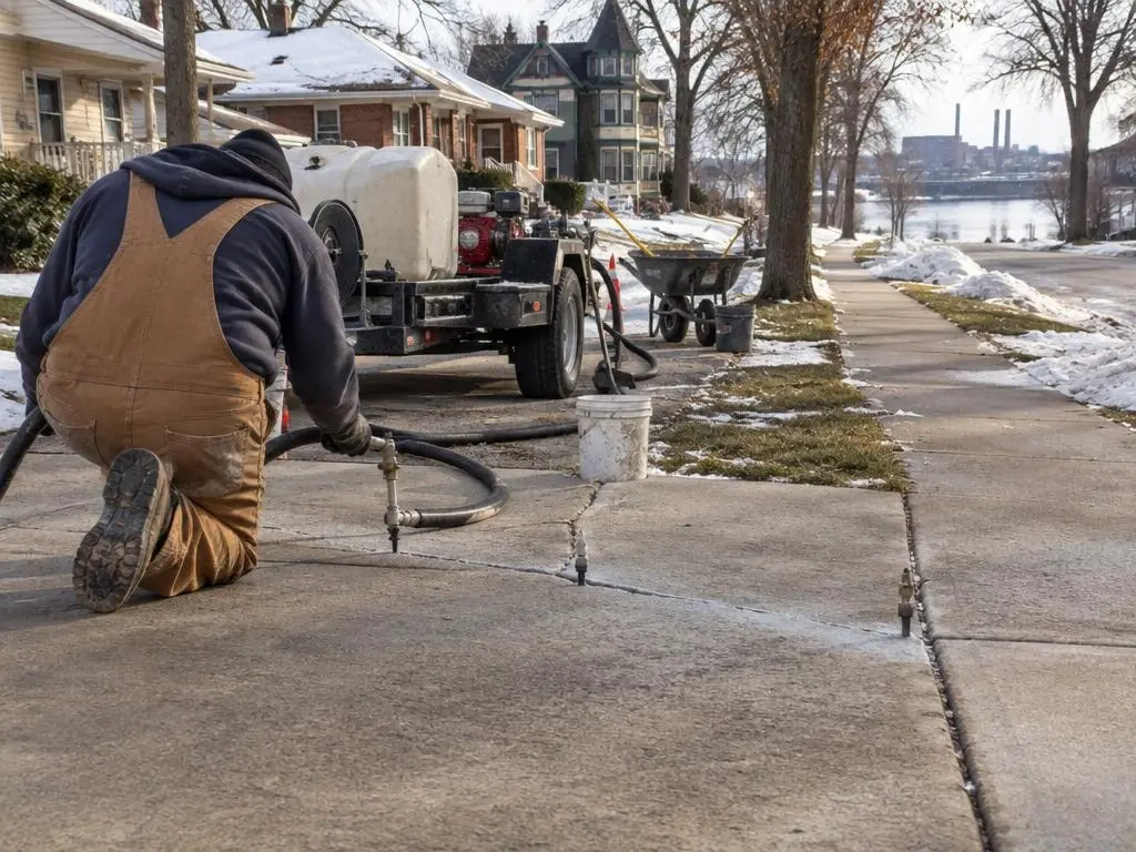 Concrete Repair & Leveling in Flint, MI